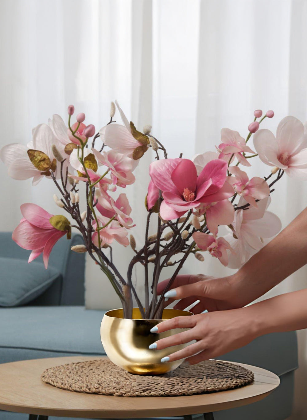 Decorative Shiny Luxe Gold Bowl Collection