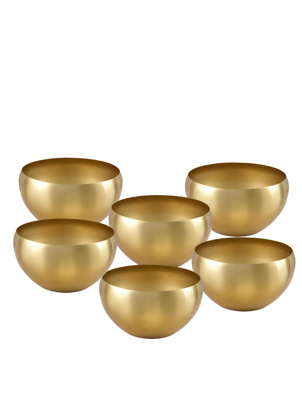 Decorative Shiny Luxe Gold Bowl Collection