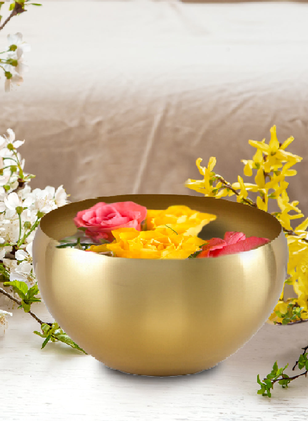 Decorative Shiny Luxe Gold Bowl