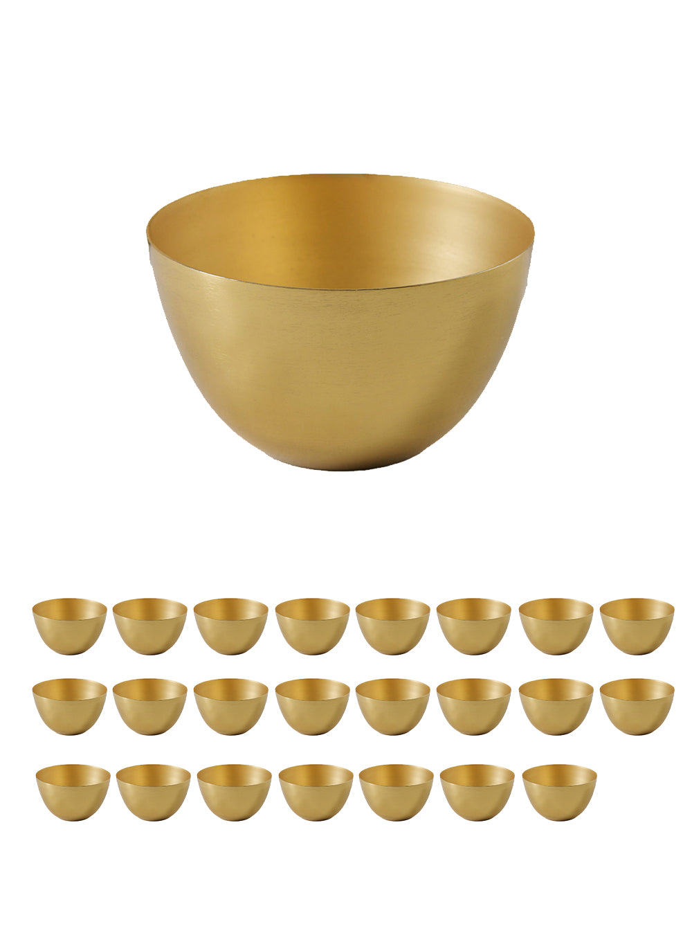 Decorative Shiny Luxe Gold Bowl Collection