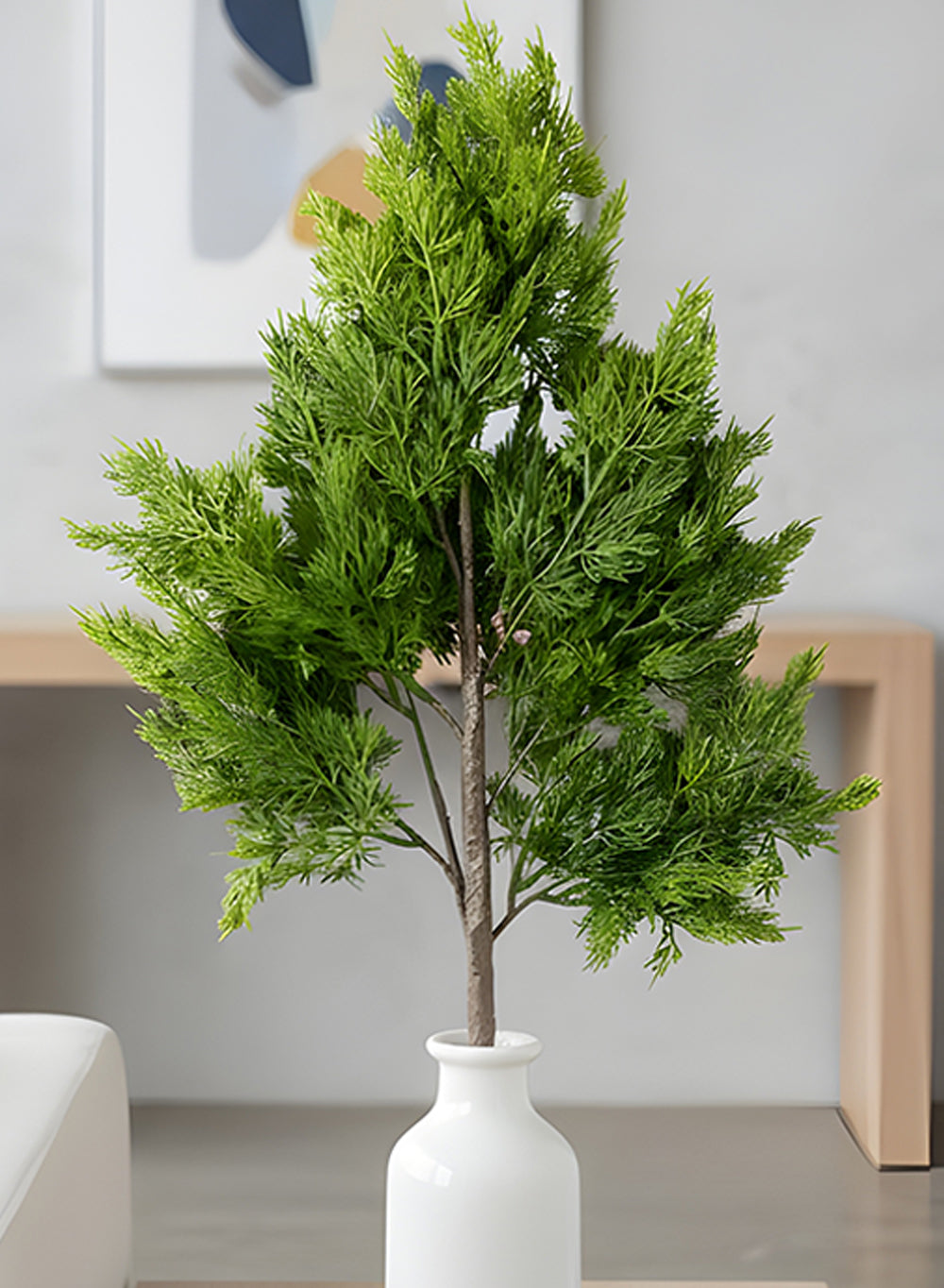 37" Artificial Pine Greenery Stem