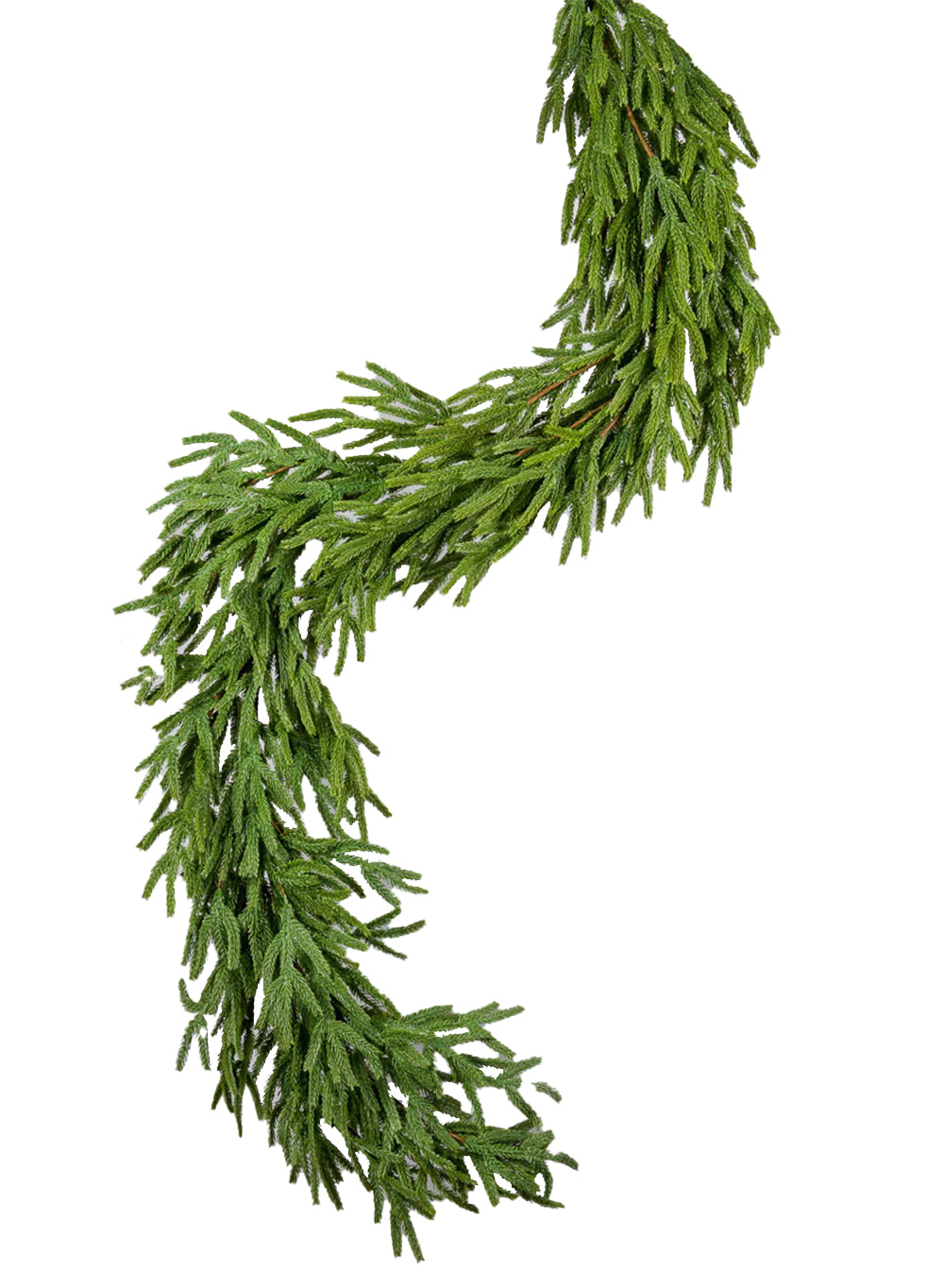 74" Evergreen Faux Pine Garland
