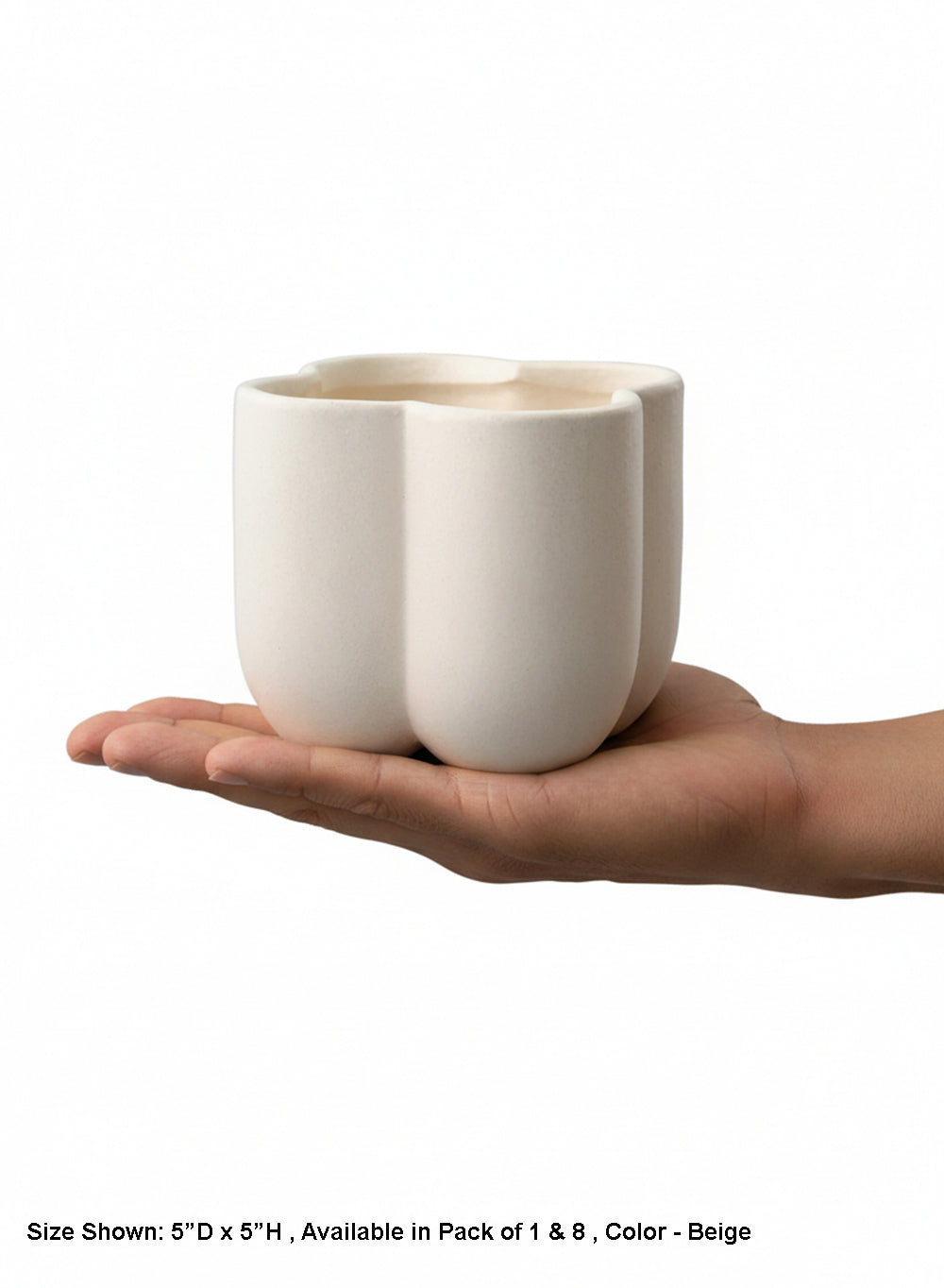 Petala Matte Ceramic Vase Collection