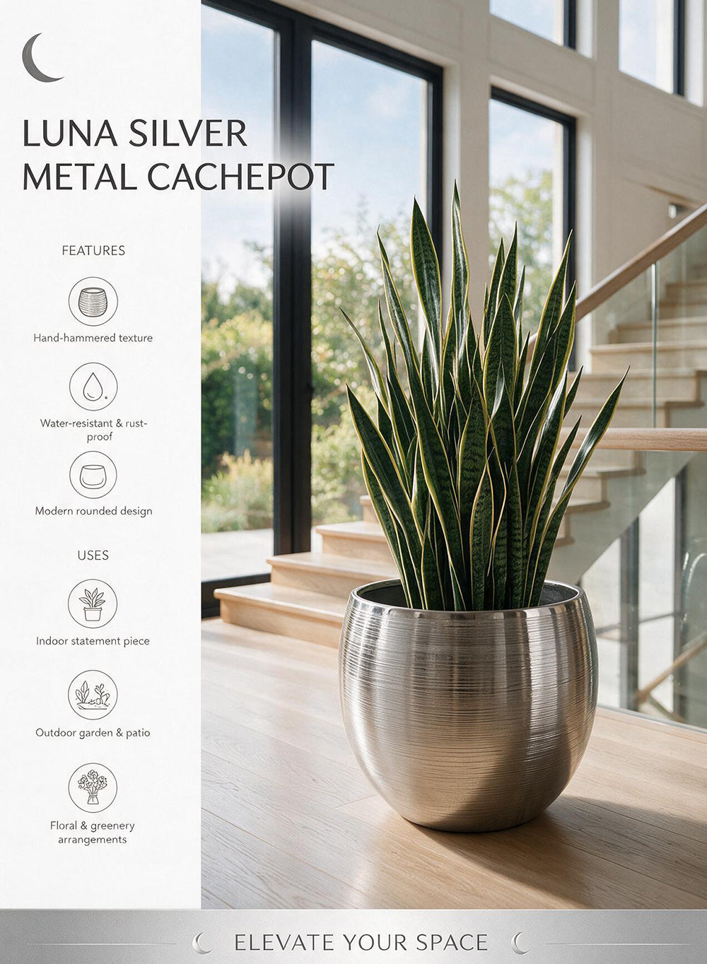 Aluminum Planter Collection