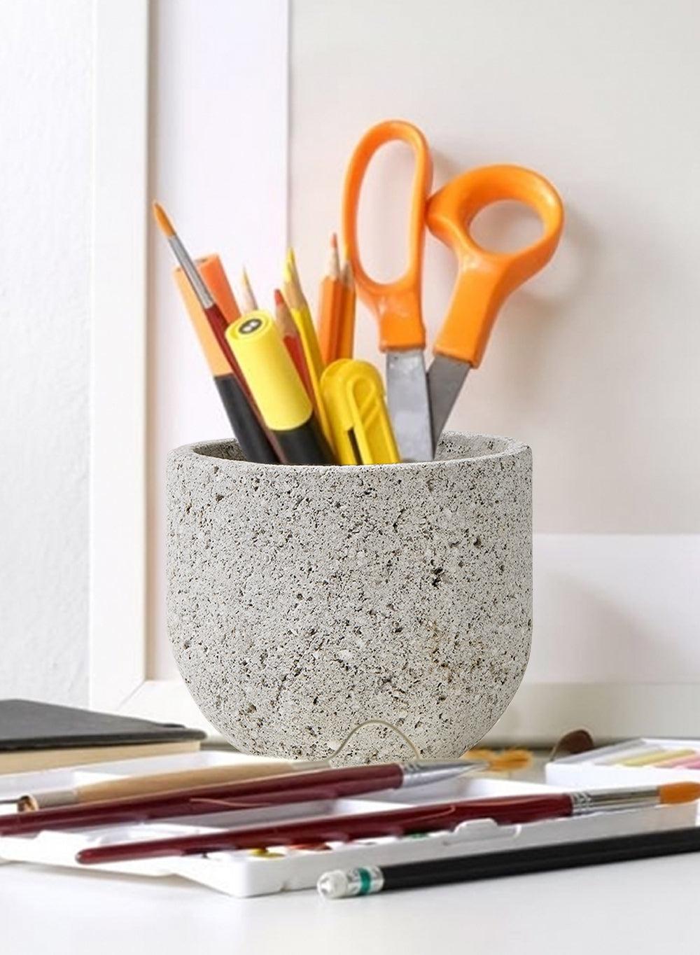 Natural Pumice Stone Vase, in 5 Unique Shapes & Sets