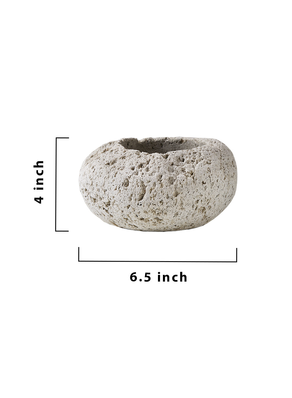 Natural Pumice Stone Vase, in 5 Unique Shapes & Sets