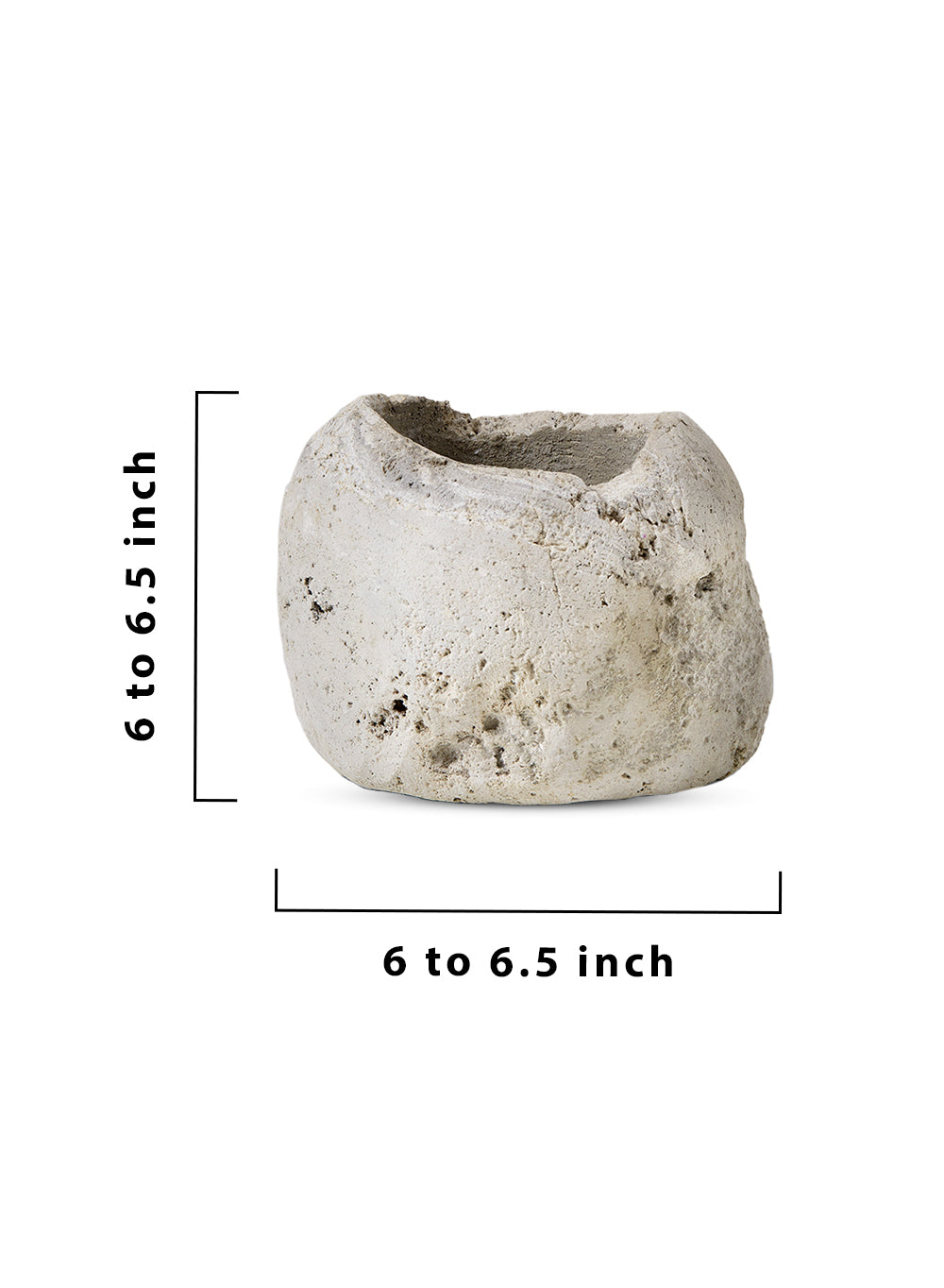 Natural Pumice Stone Vase, in 5 Unique Shapes & Sets