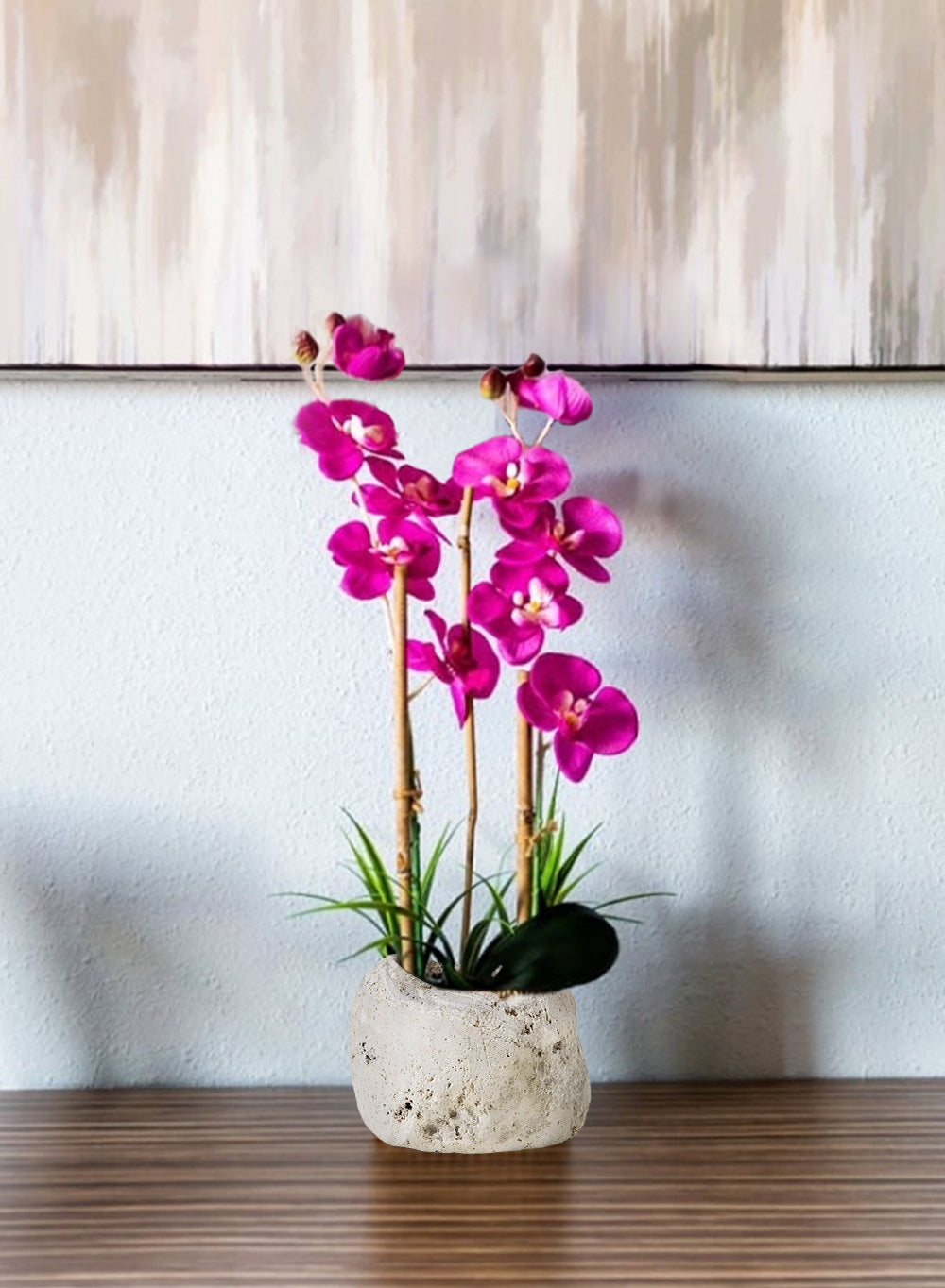 Natural Pumice Stone Vase, in 5 Unique Shapes & Sets