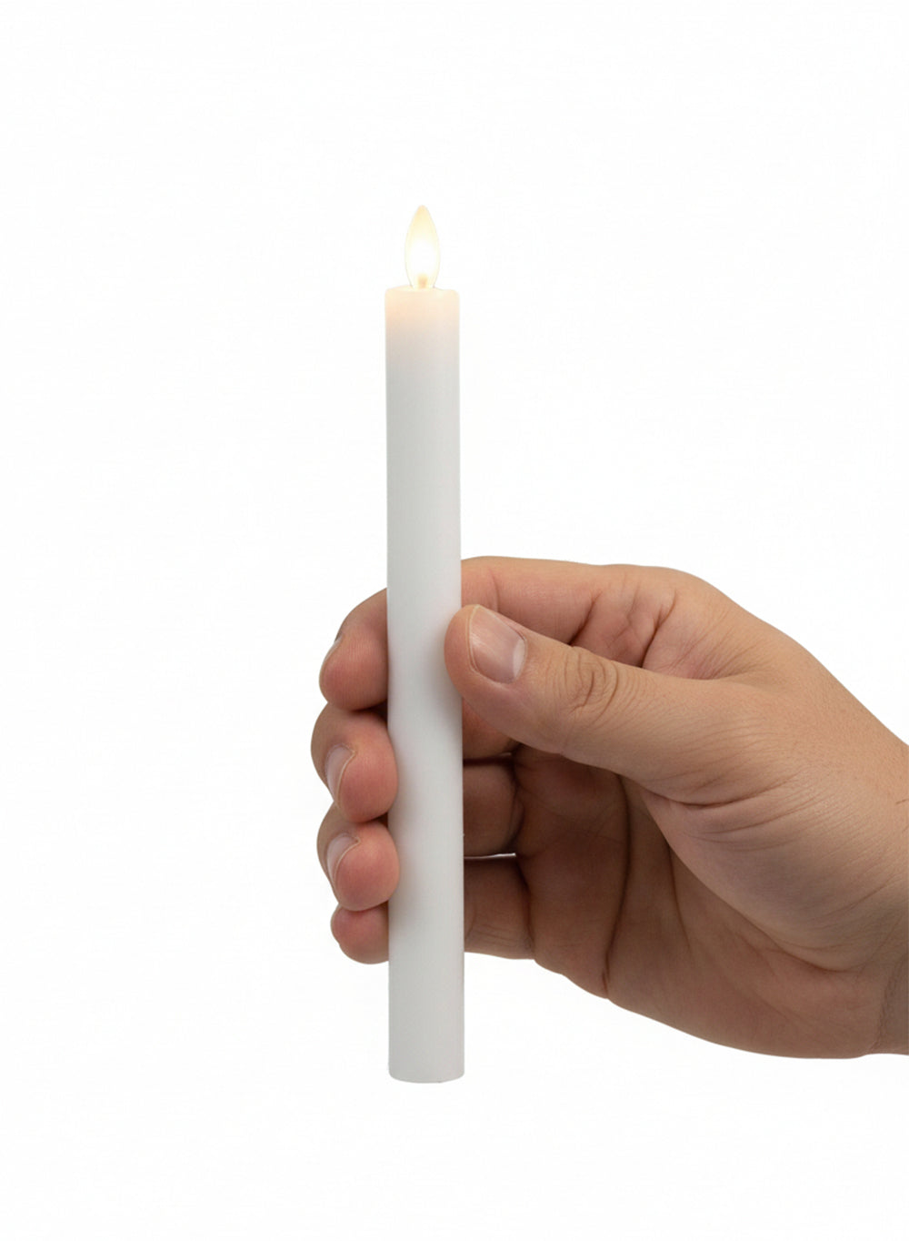 Flameless Wax LED Taper Candles Collection