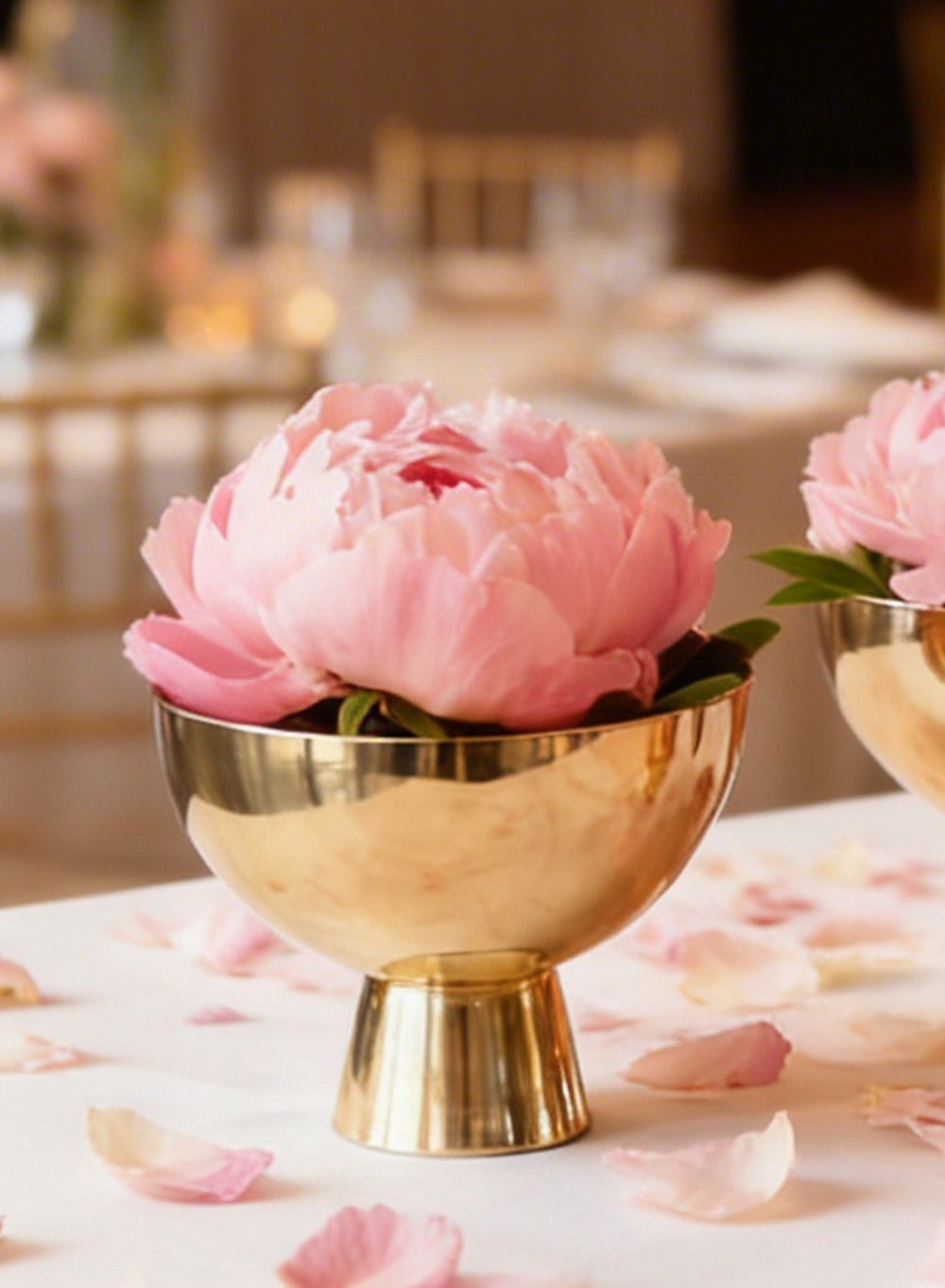 Decorative Compote Gold Pedestal Bowl Vase | Starting at $20
