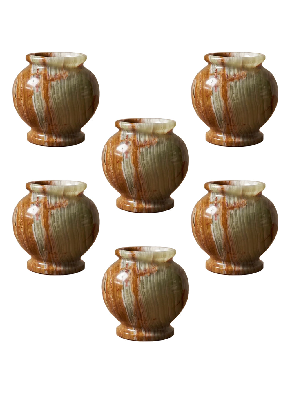 Natural Onyx Vase Collection