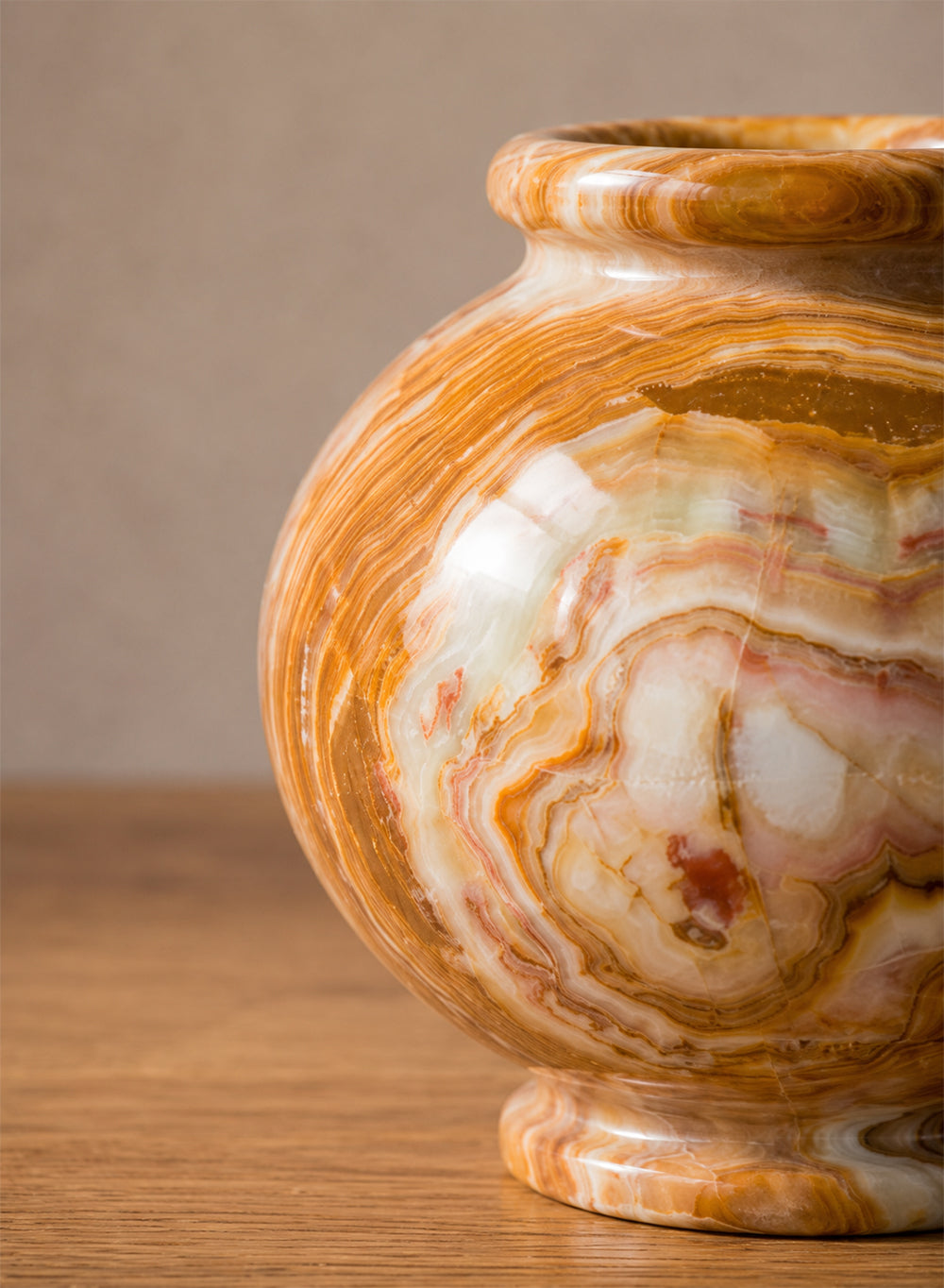 Natural Onyx Vase Collection