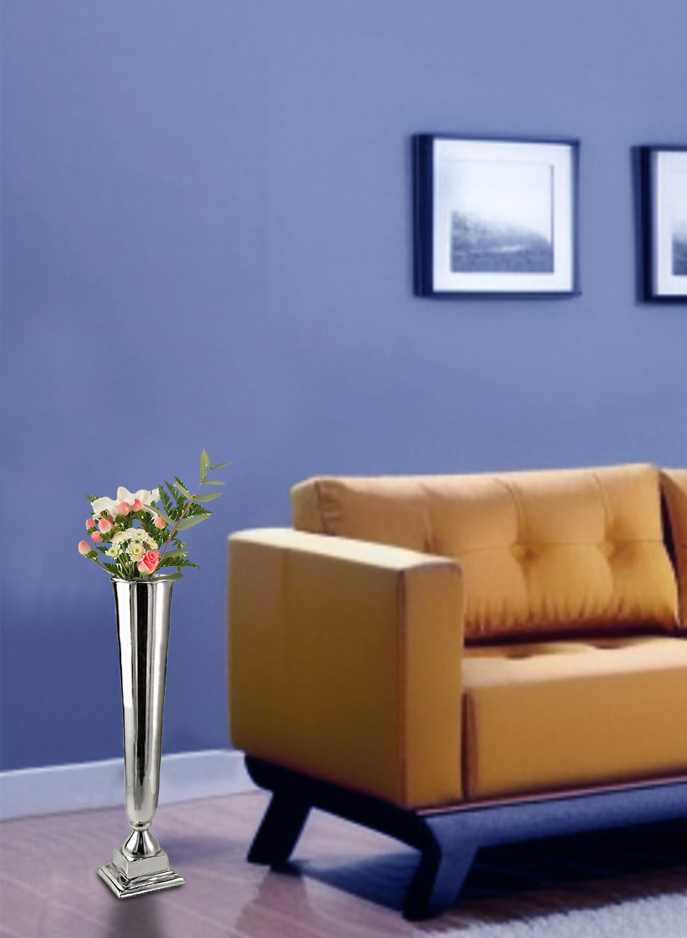 Gold Pedestal Urn Vase and Bowl Collection