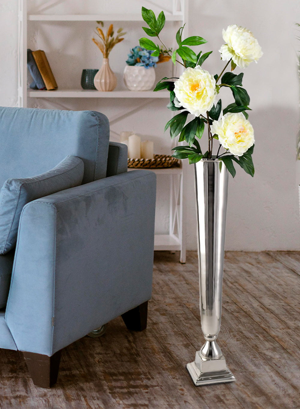 Gold Pedestal Urn Vase and Bowl Collection