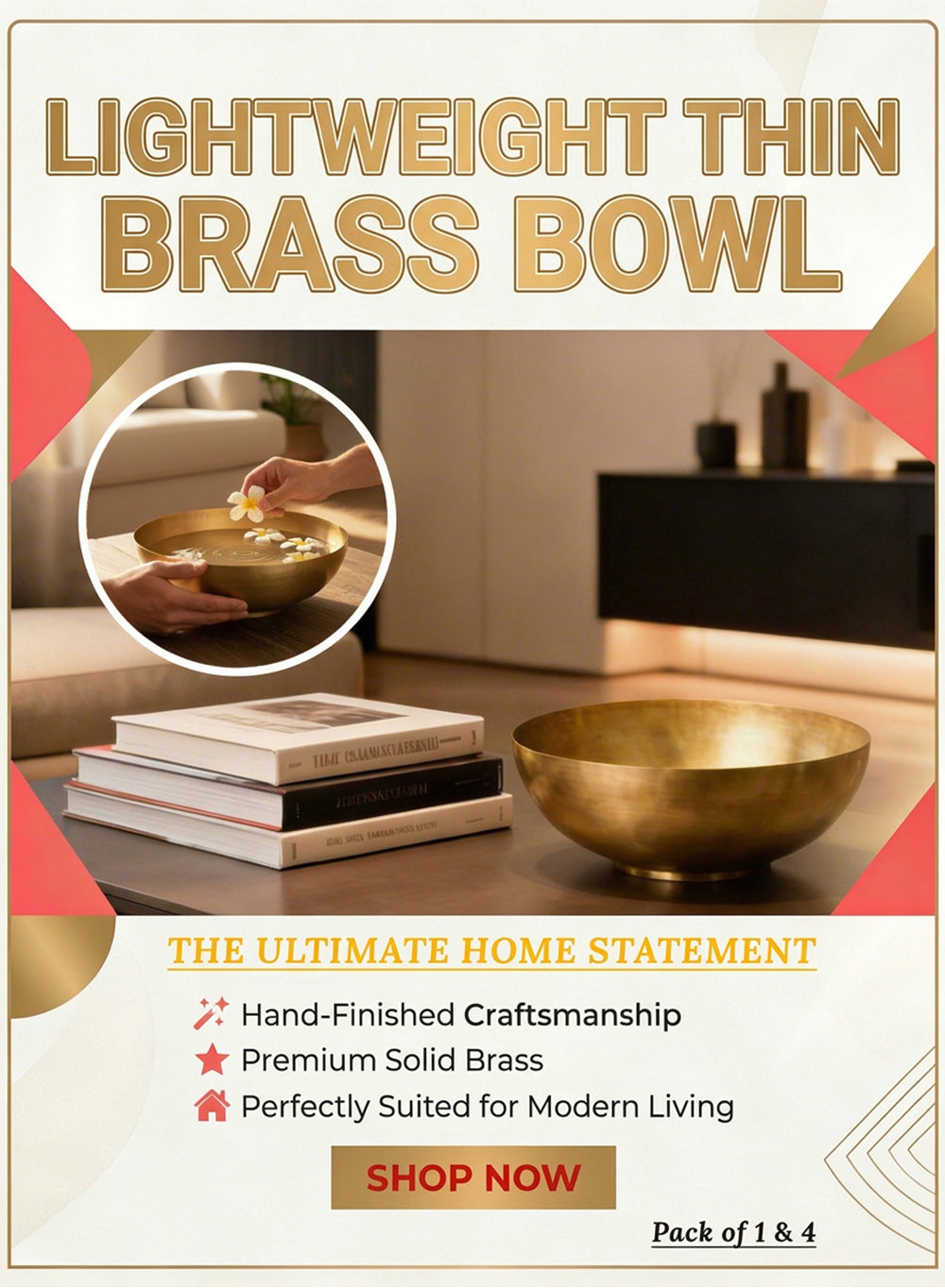 Badarai Brass Bowl Collection