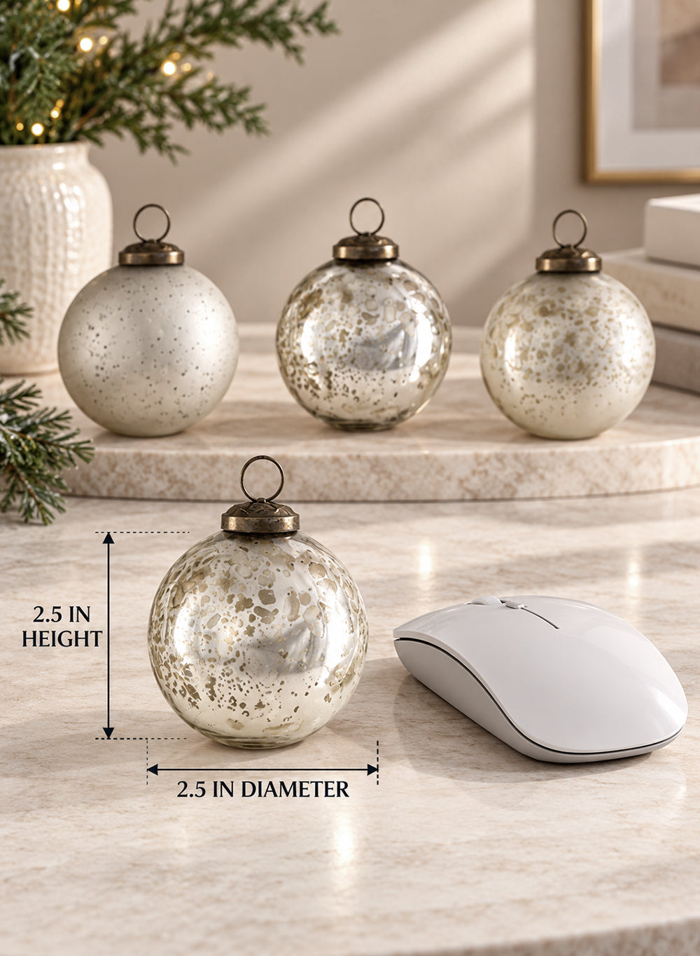 Vintage Glass Ball Ornaments Collection