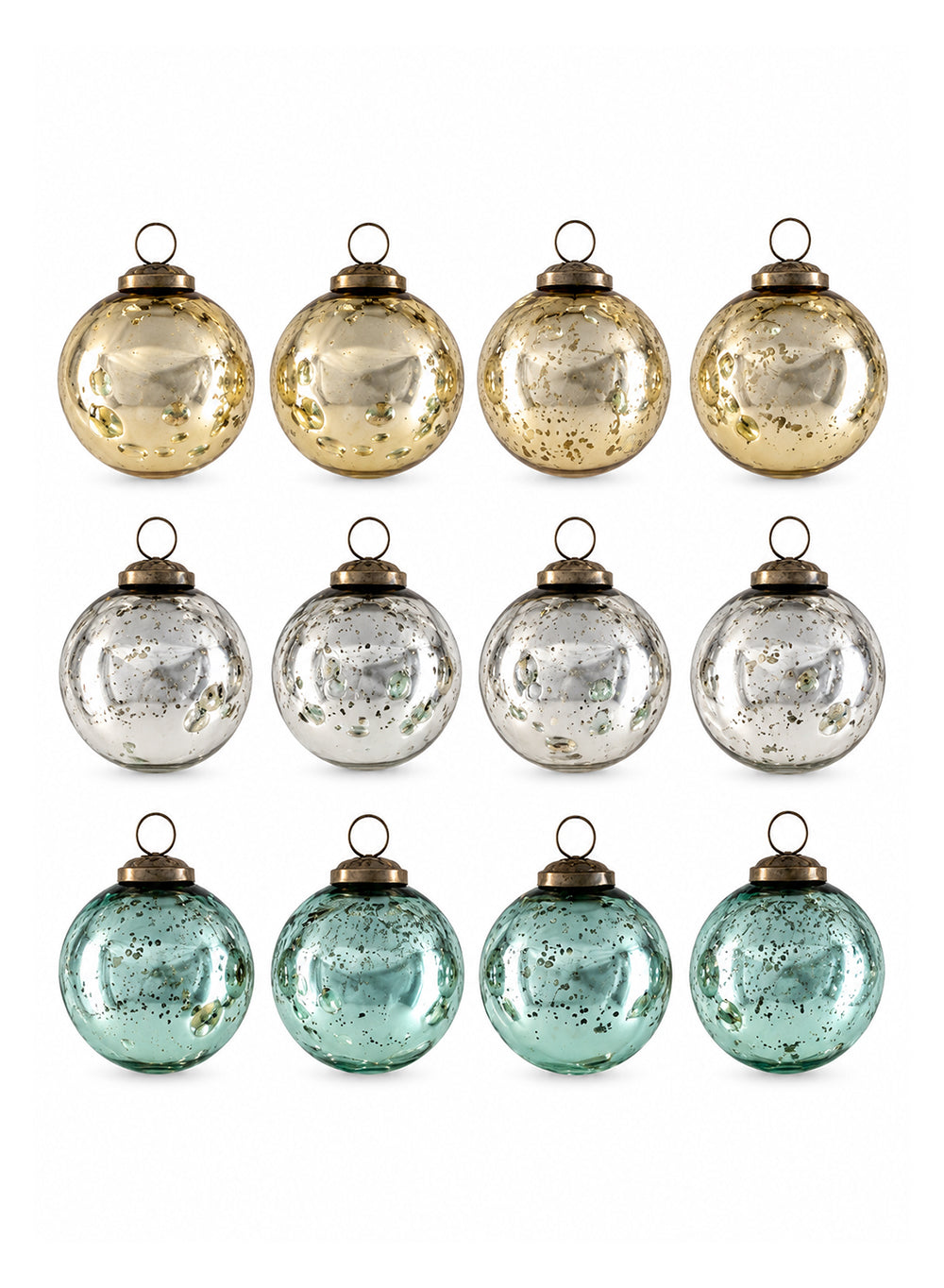 Vintage Glass Ball Ornaments Collection