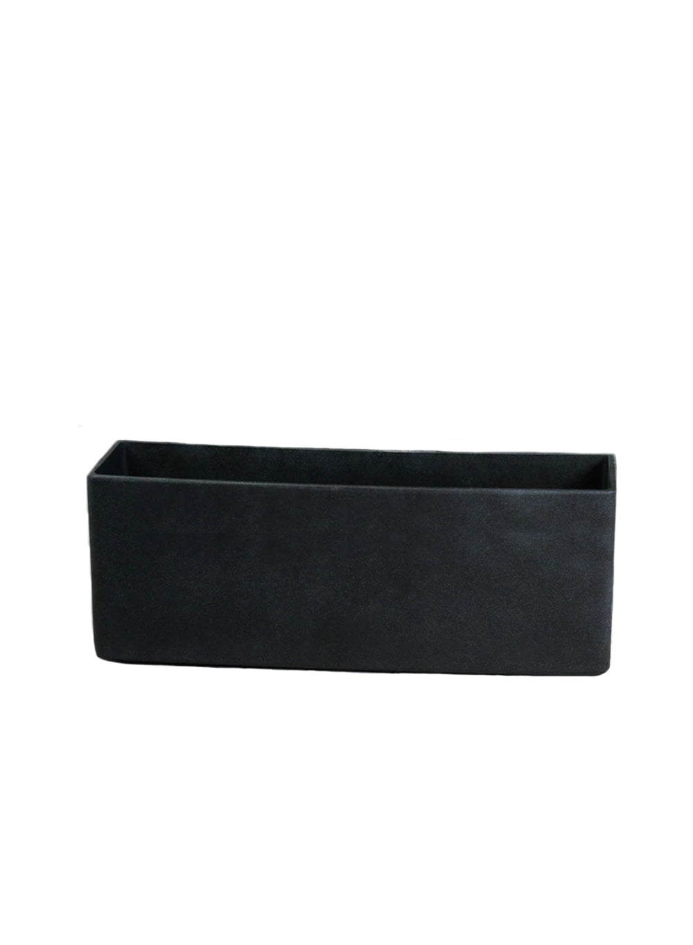 Black Rectangular Lightweight Planter Box, Available in 3 Sizes