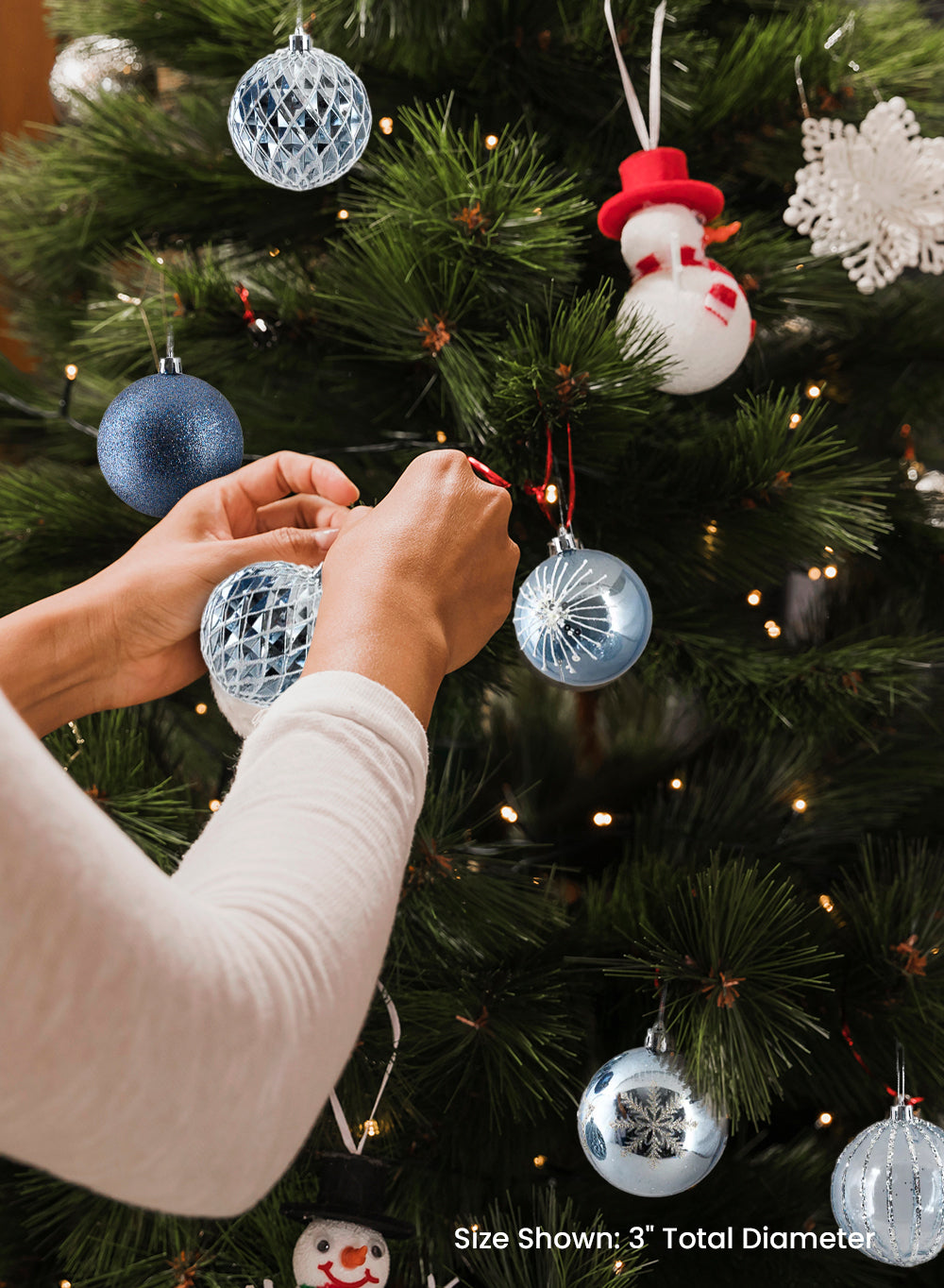 3" Assorted Ornament Balls Collection