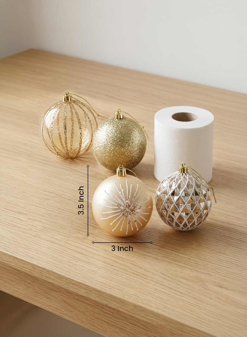 Holiday Assorted Ornament Balls Collection