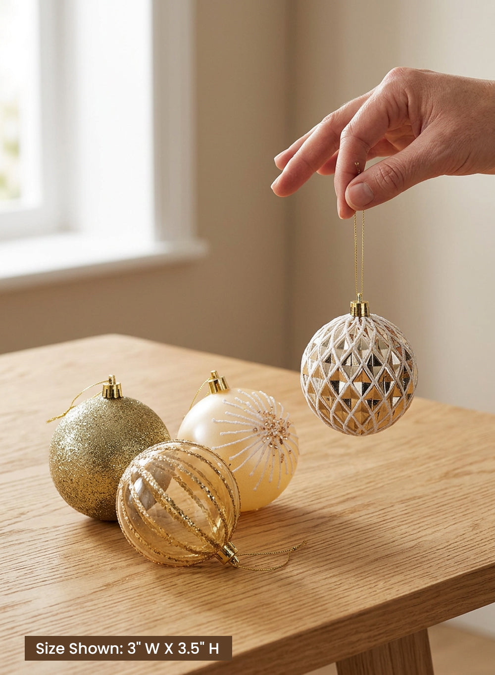 Holiday Assorted Ornament Balls Collection