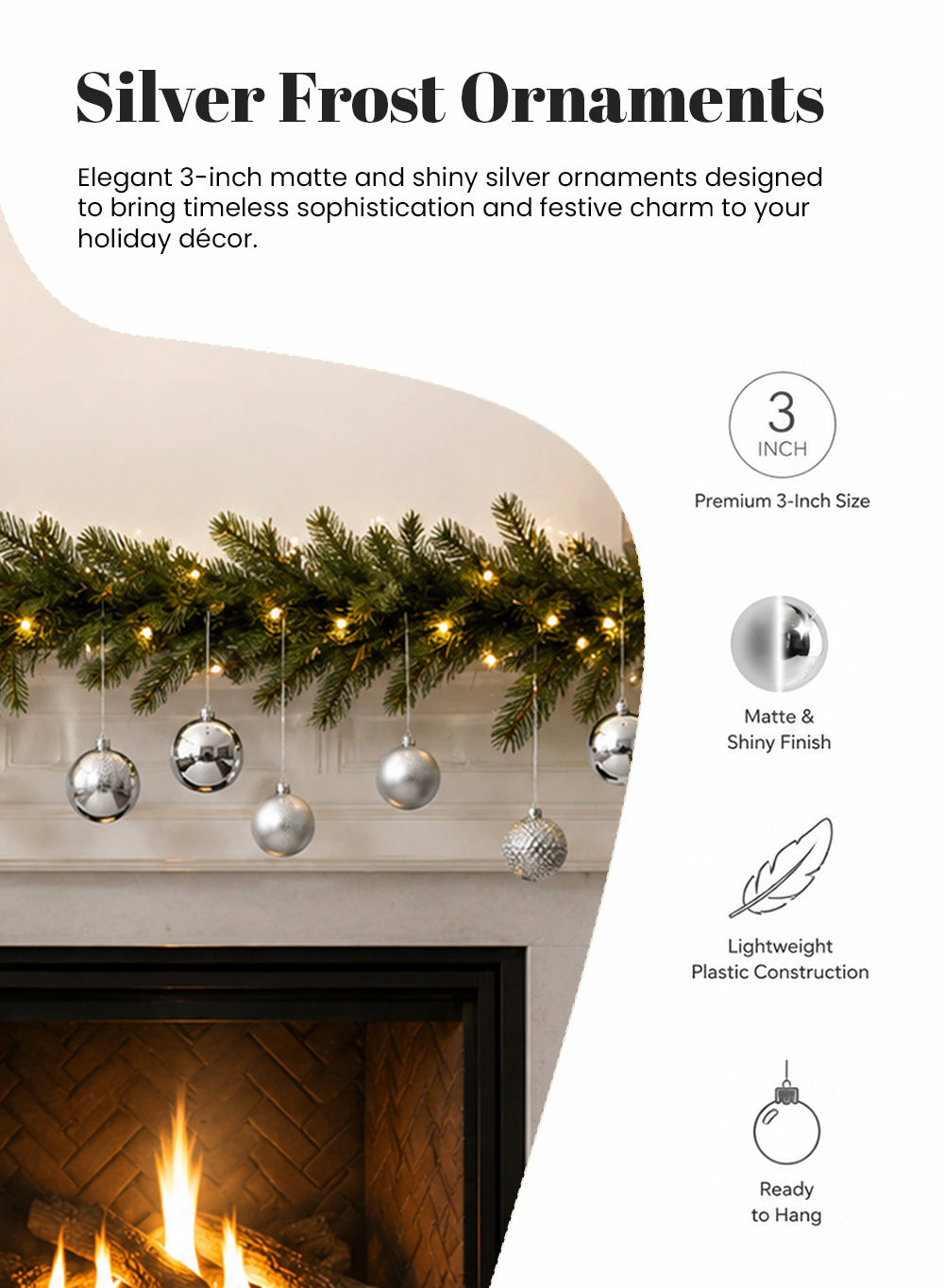 Holiday Assorted Ornament Balls Collection