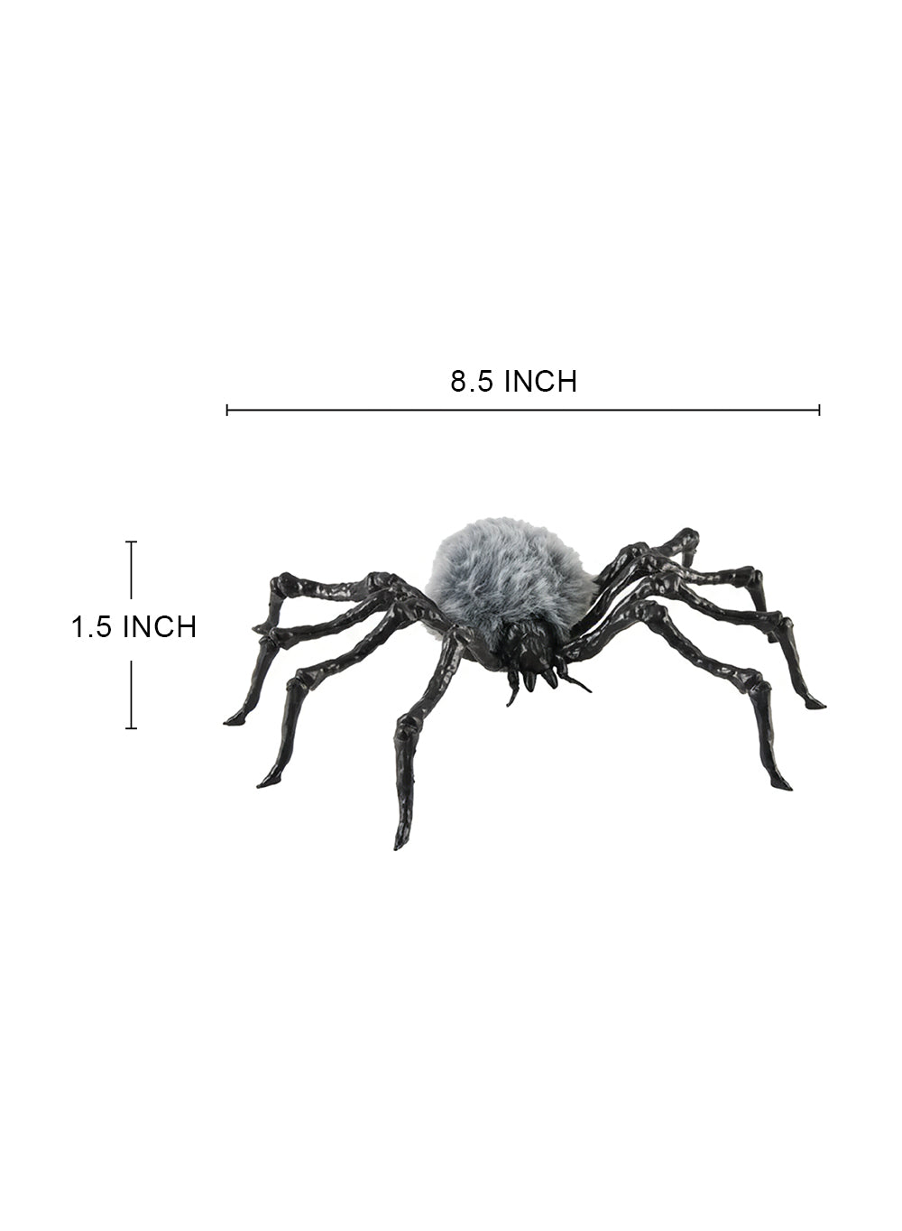 Shadowcrawler Spider Decor, 8.5" Wide & 1.5" Tall, Pack of 2