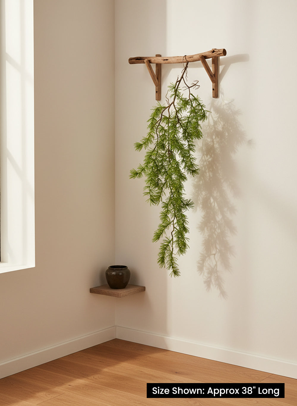 Verdant Cascade Greenery Branch, 38" Tall, Pack of 12