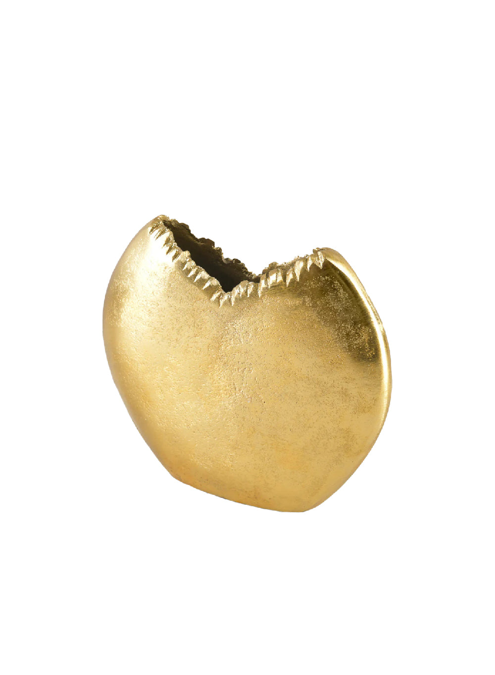 Solara Crest Aluminum Vase, Available in 2 Sizes