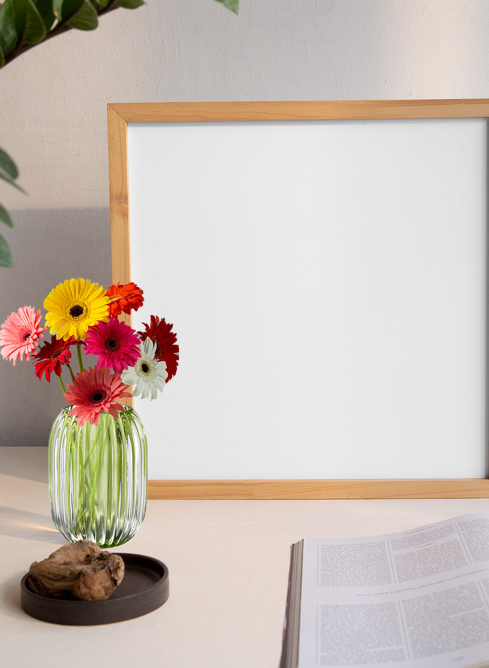 5" Ribbed Optical Glass Votive Holder, in 3 Colors