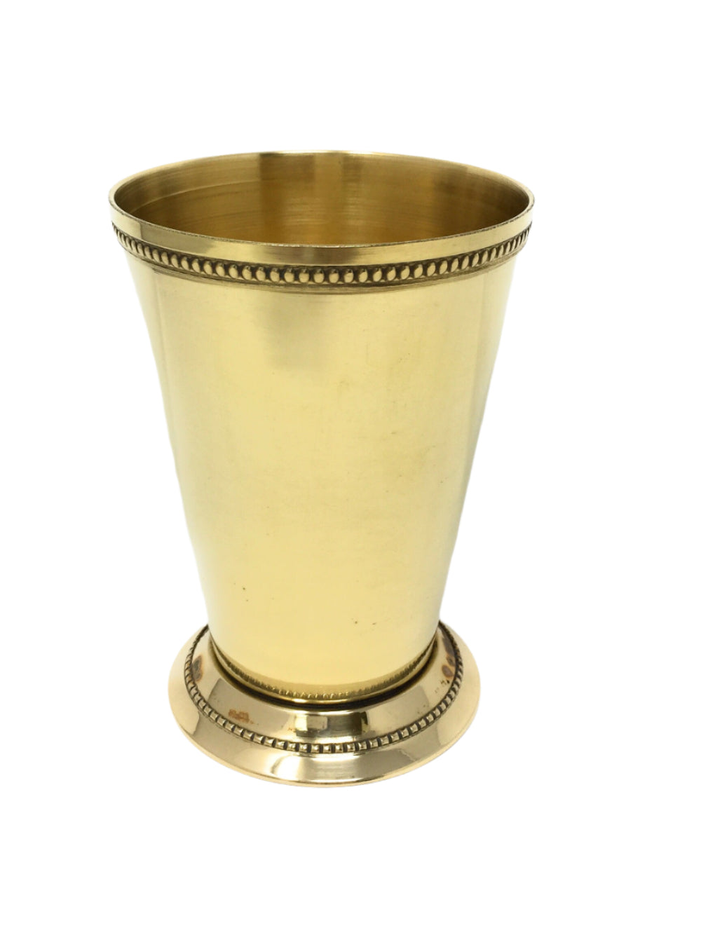 Polished Brass Julep Cups, In 3 Sizes