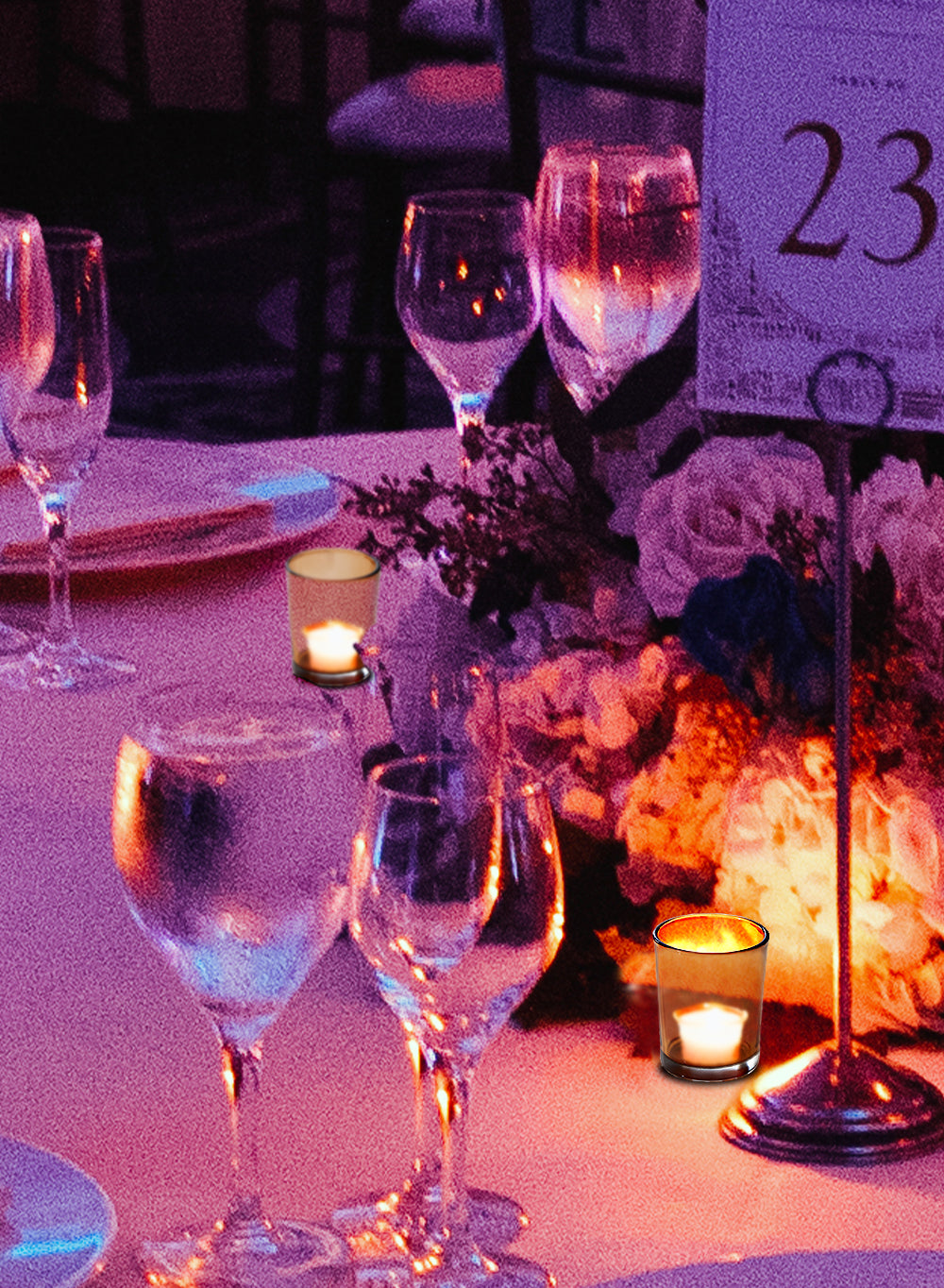 Glass Votive Candle Holders, Set of 96