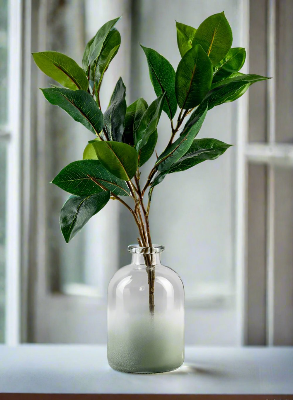 Sea Glass Vase, 6.5" Tall & 4.25" Diameter