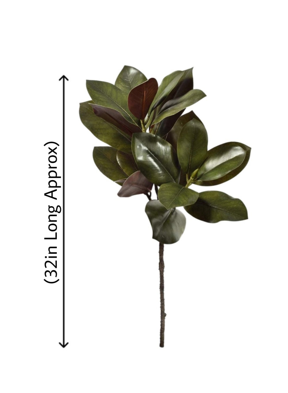 32" Artificial Magnolia Leaves Spray