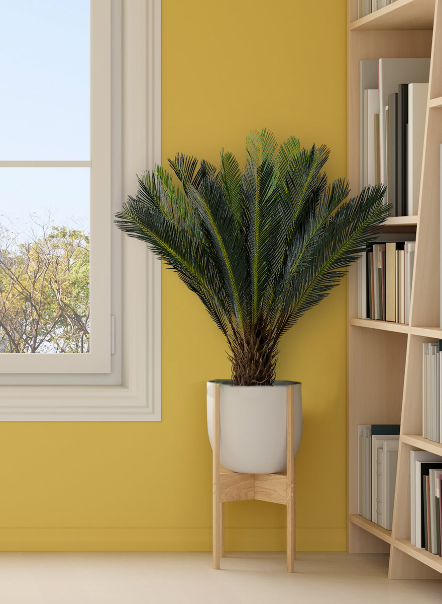 Artificial Sago Palm Tree Artificial Greenery 140 Serene Spaces