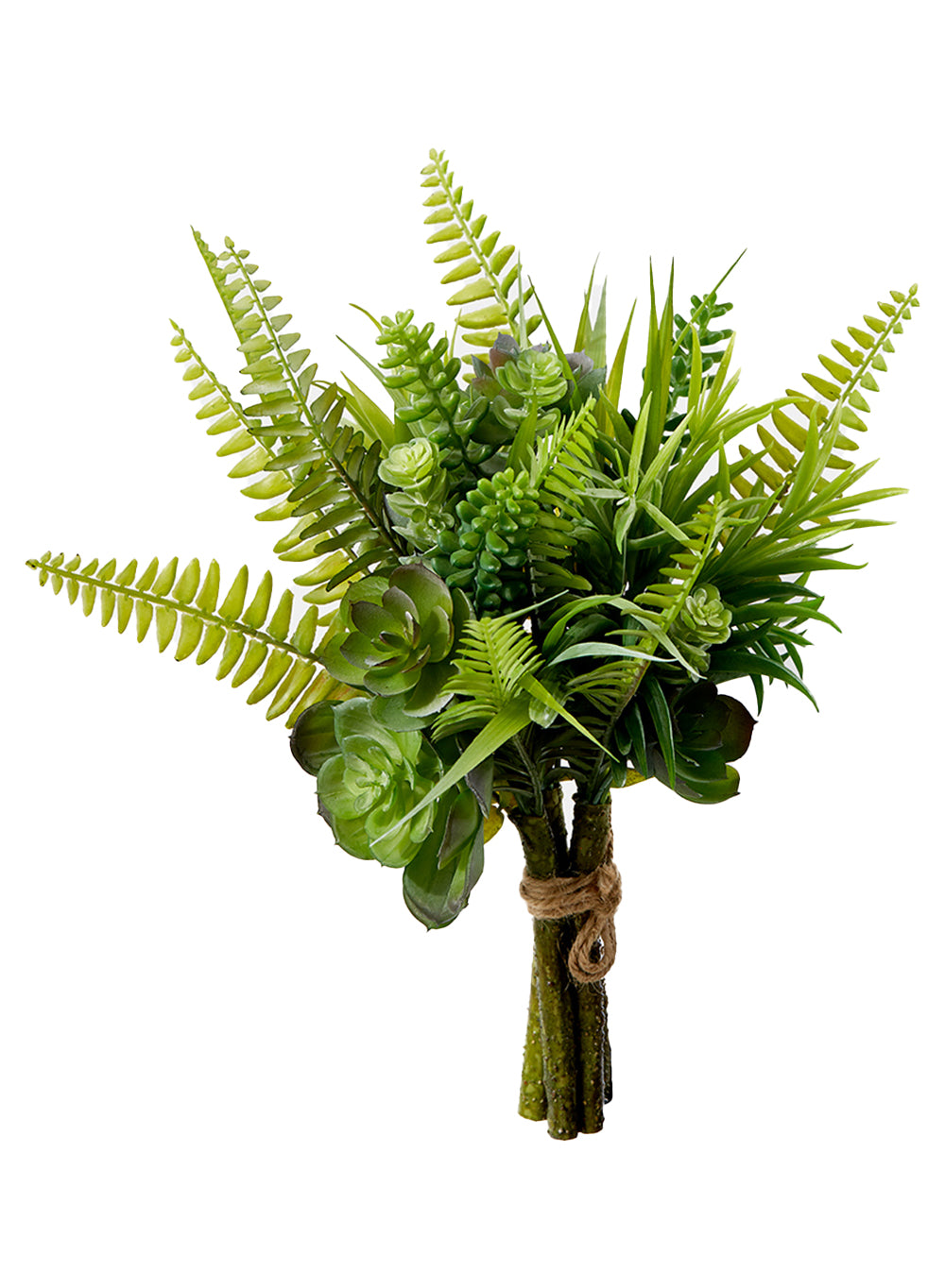 12" Artificial Mixed Succulent Bouquet