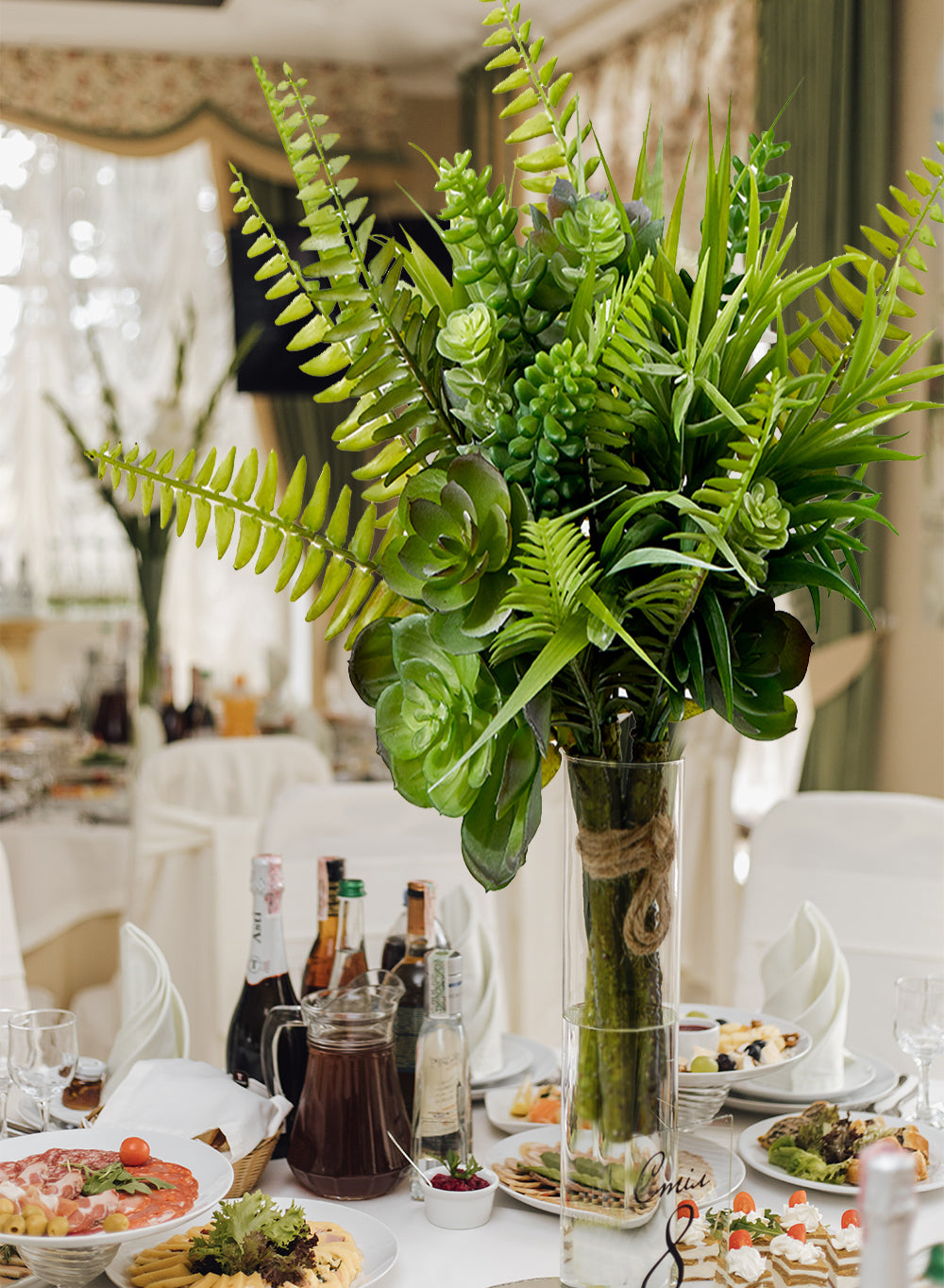 artificial succulent wedding bouquet Artificial Mixed Succulent Bouquet | Artificial Greenery