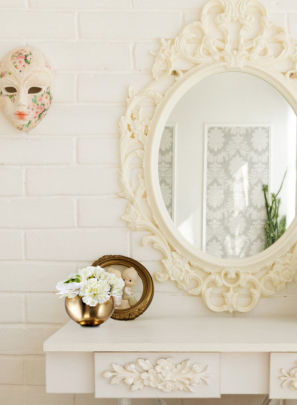 Decorative Shiny Luxe Gold Bowl