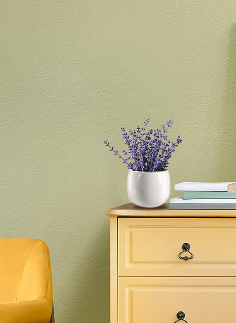 White Ceramic Cup-Shaped Vase, in 4 Sizes