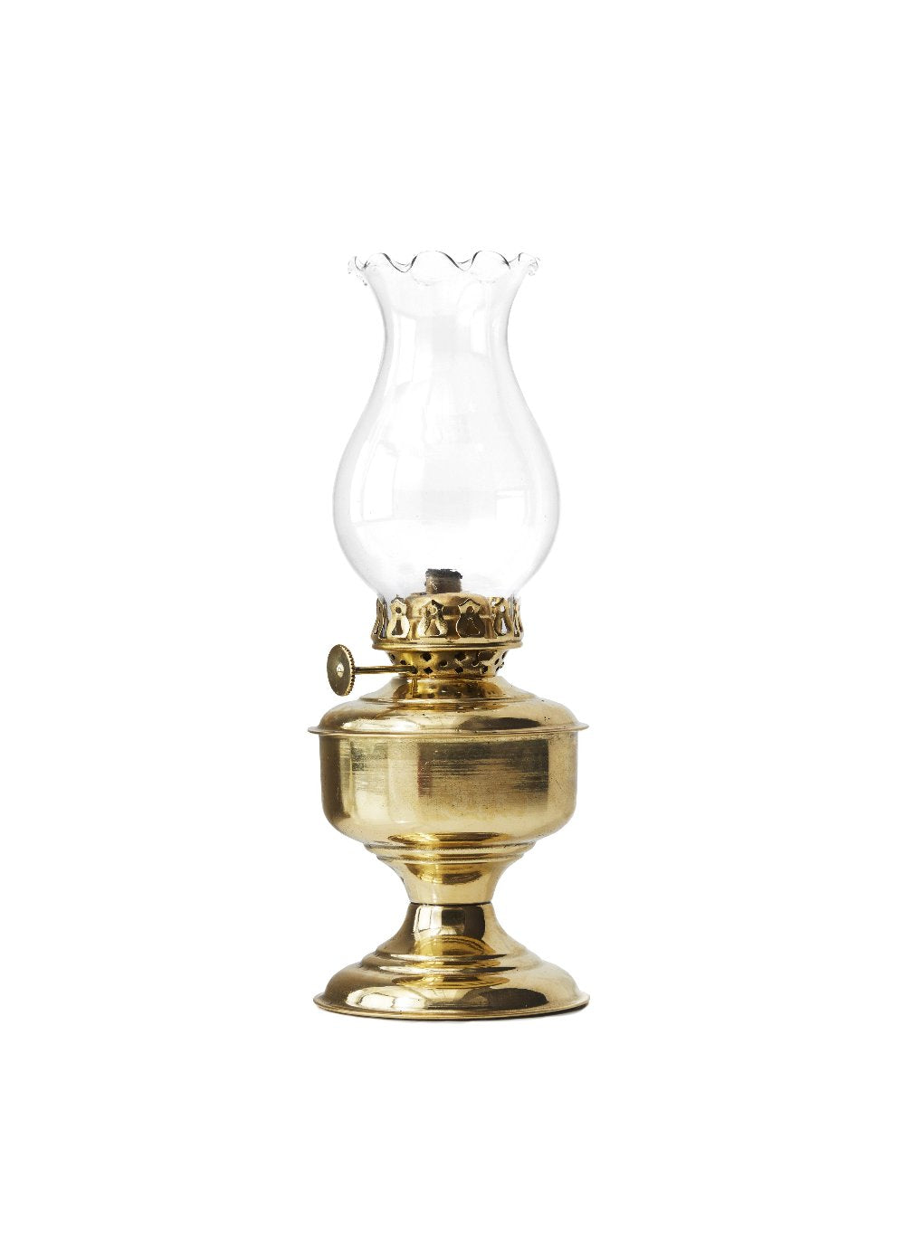 Vintage Oil Lamp, Brass, in 2 Sizes