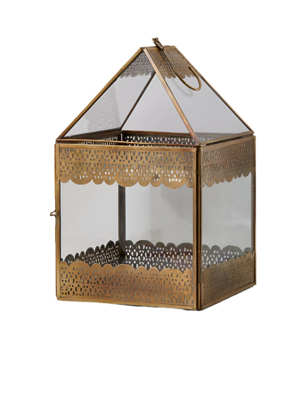 Antique Bronze Square Lantern