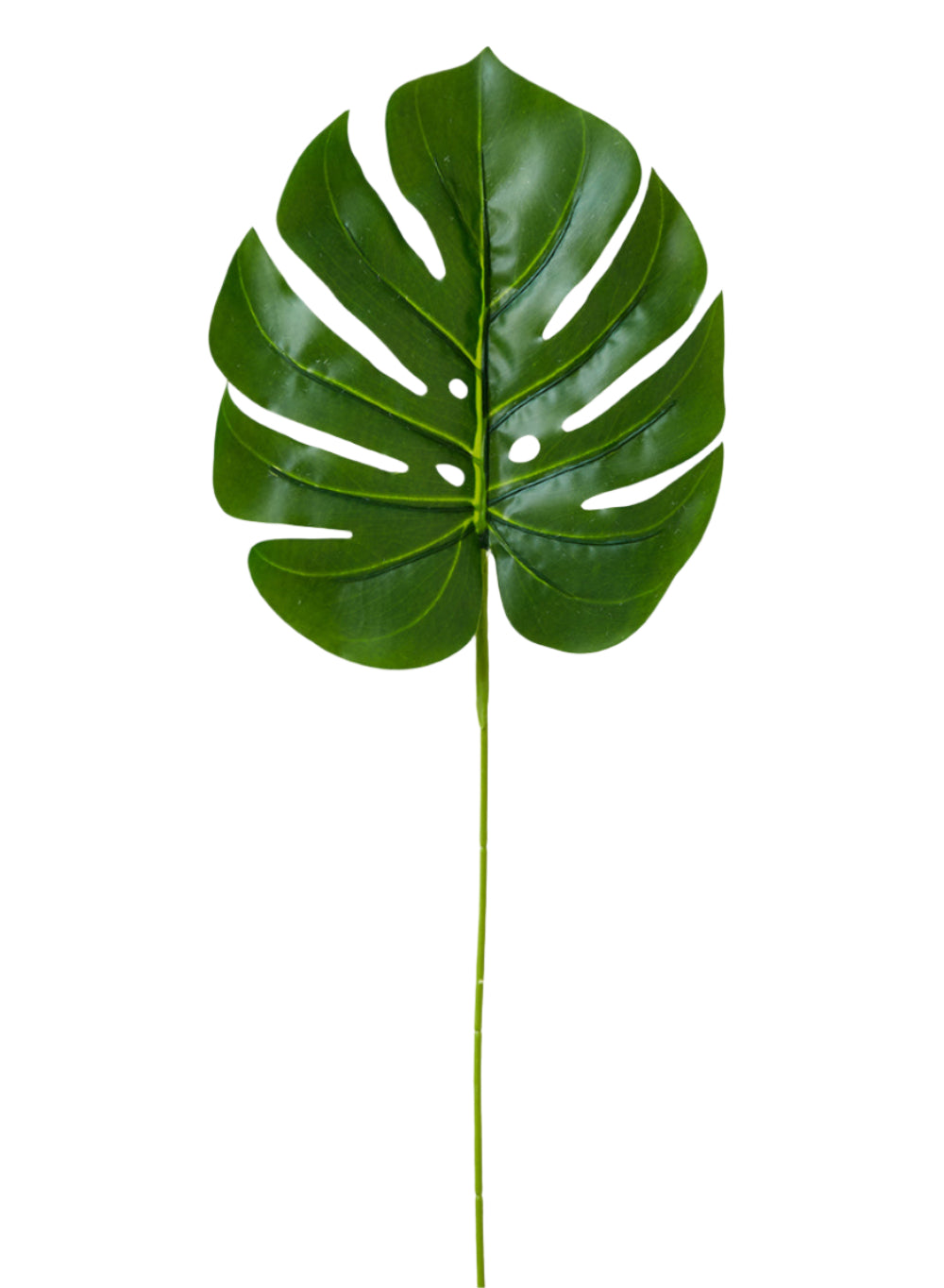 21" Faux Philodendron Leaf