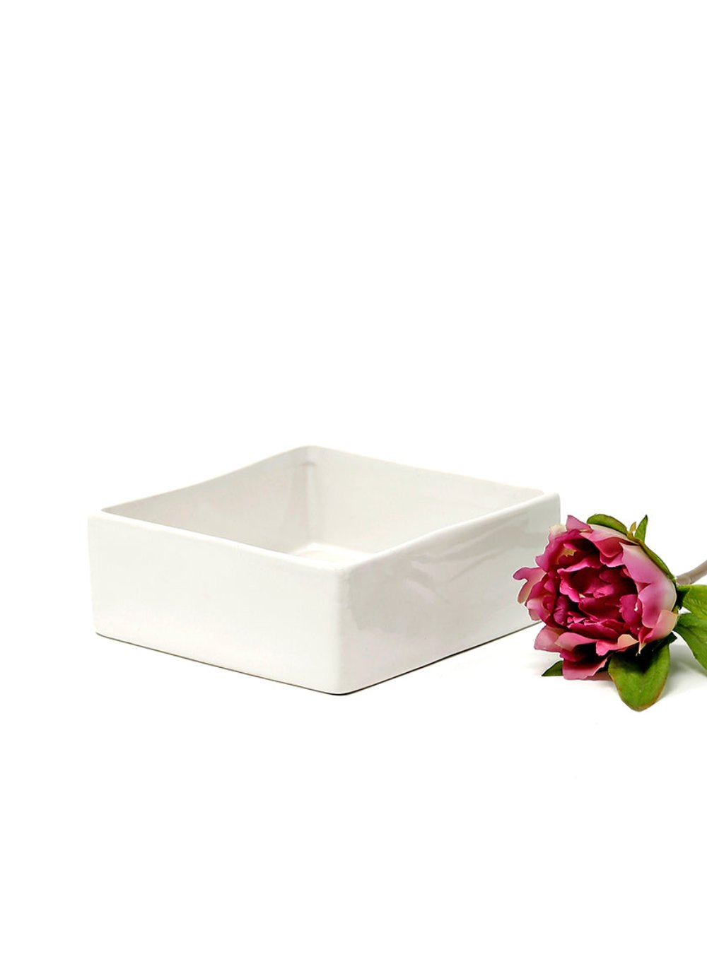 Gloss White Rectangle Vases
