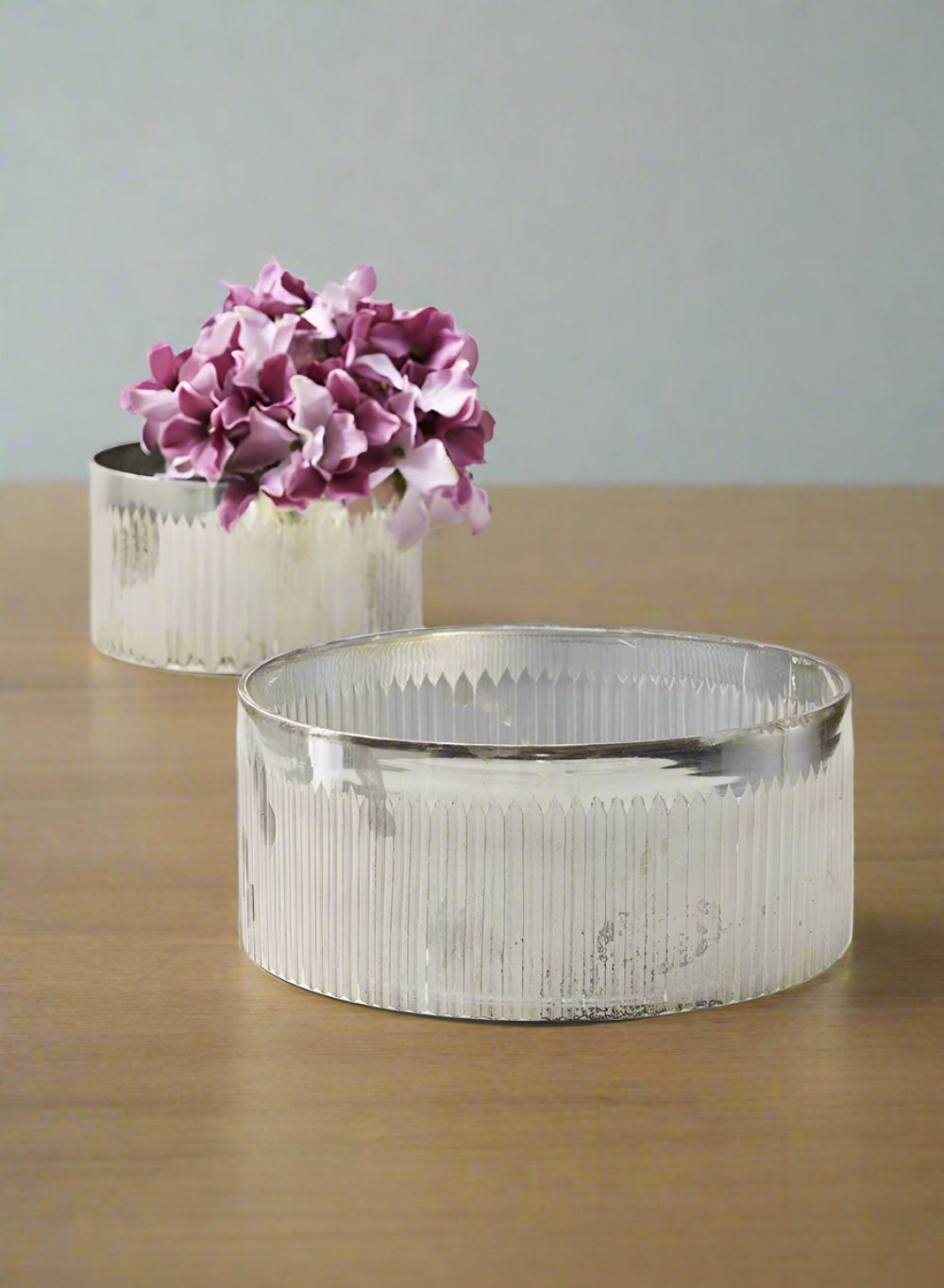Small Mercury Glass Bowl