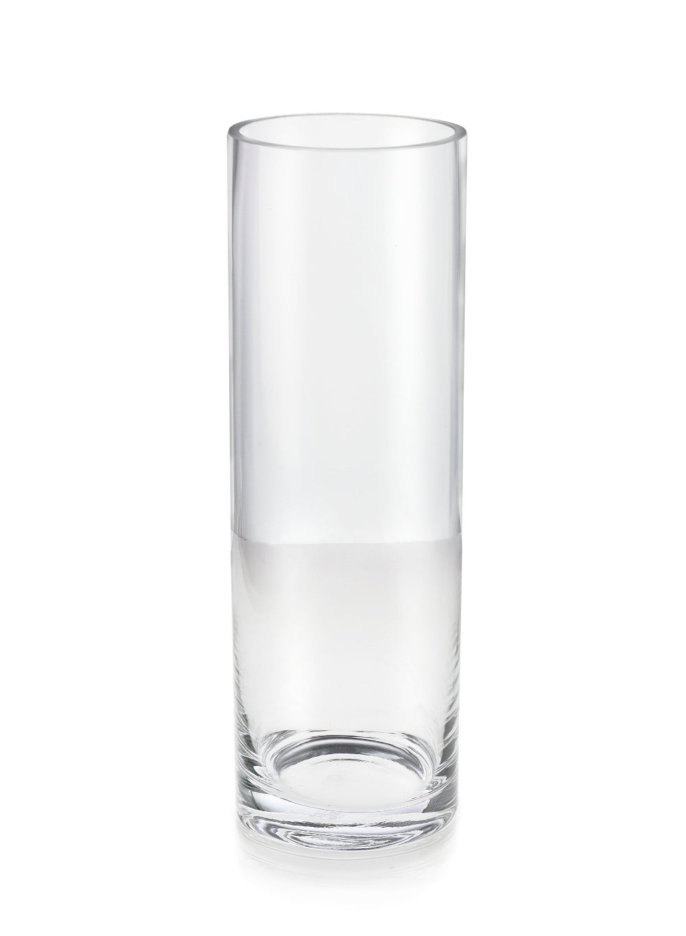 Heavyweight Glass Cylinder Vase - 6” Diameter & 16” Tall