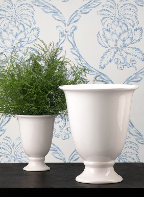 White Porcelain Vases