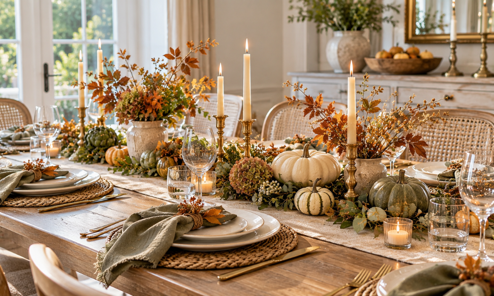 Thanksgiving Table Décor Ideas for 2026: Create a Beautiful Table for Gathering