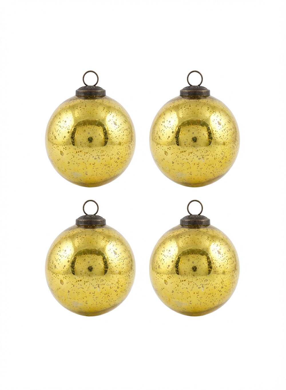 Antique Mercury Ornament Balls, Set of 4/32, in 5 Colors