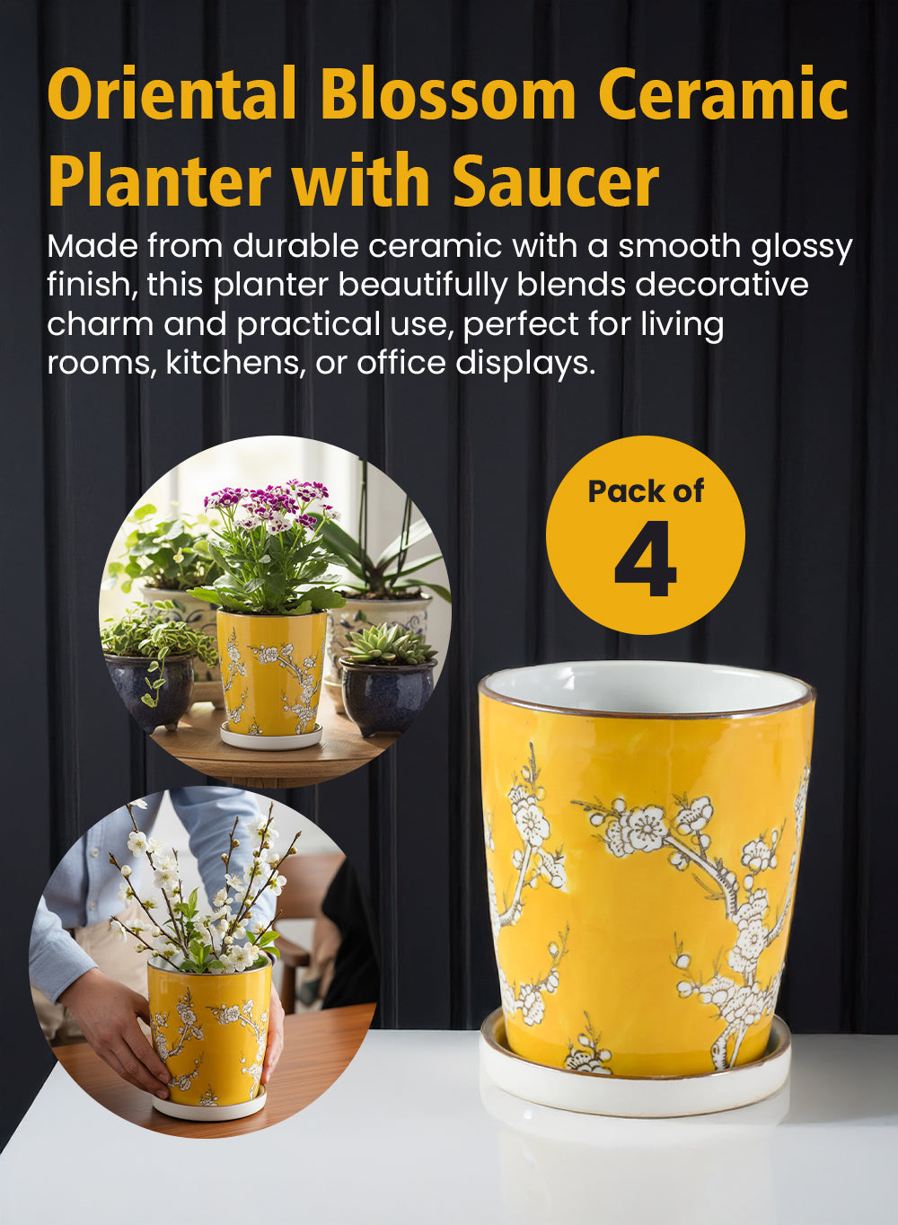 Oriental Blossom Ceramic Collection