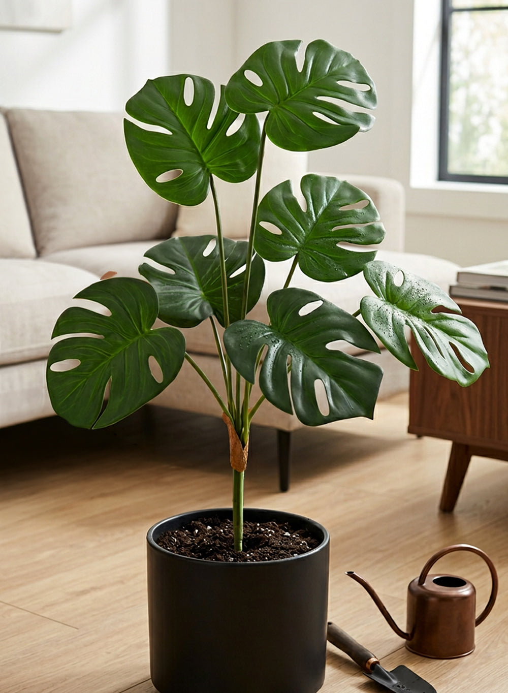 Artificial Monstera Leaf Spray, 27.5" Tall, Pack of 12